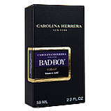 Carolina Herrera Bad Boy Cobalt Parfum Electrique Perfume Newly чоловічий 58 мл, фото 5