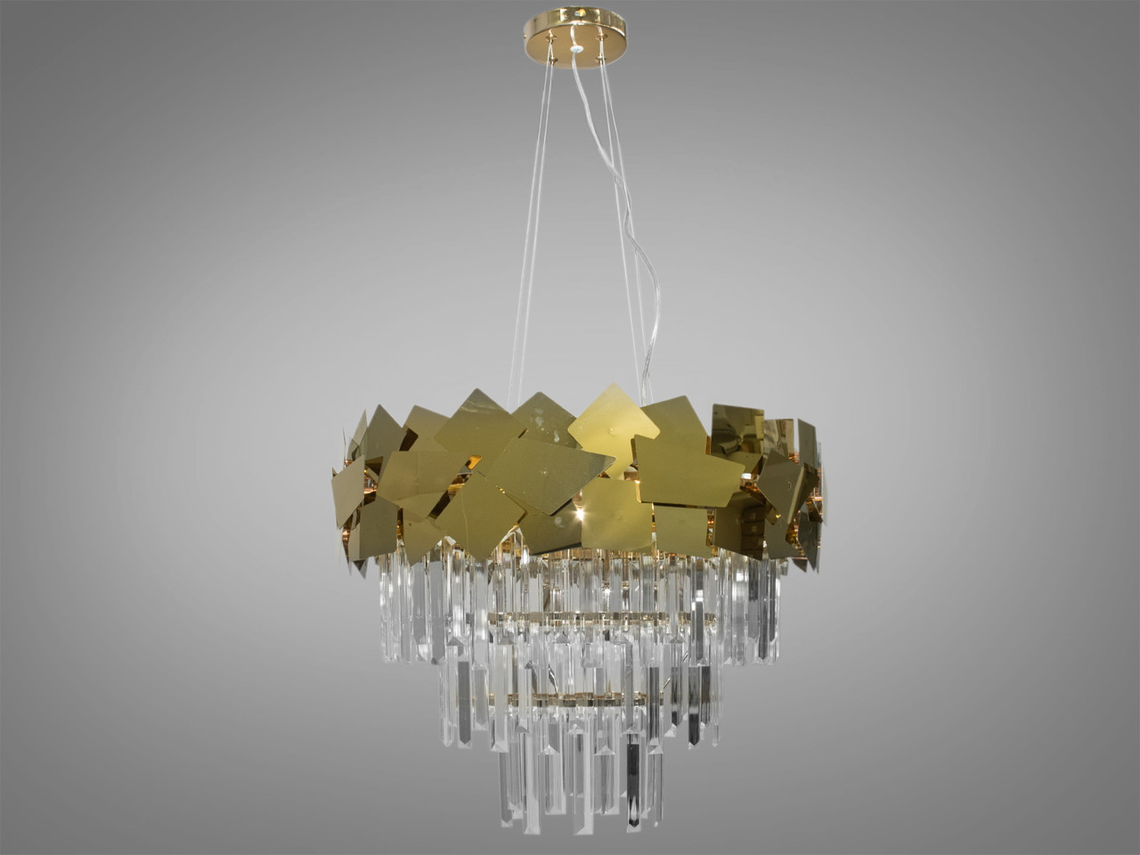 Люстра кришталева сучасна Diasha 82211/500G, фото 1