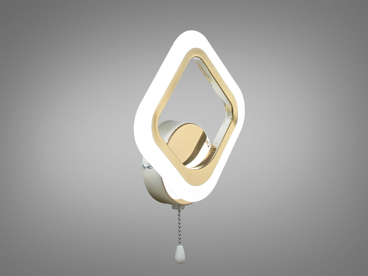 Світильник на стіну світлодіодний бра з вимикачем 12 W Diasha A8060/1G, фото 1