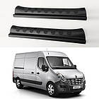 Захисні накладки на пороги для Renault Master Mk3-Mk4 2010-2025