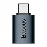 Переходник Baseus Ingenuity Mini OTG USB 3.1 to Type-C blue