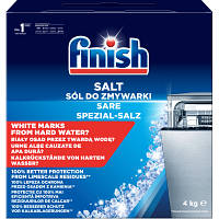 Оригінал! Соль для посудомоечных машин Finish 4 кг (8594002687397) | T2TV.com.ua