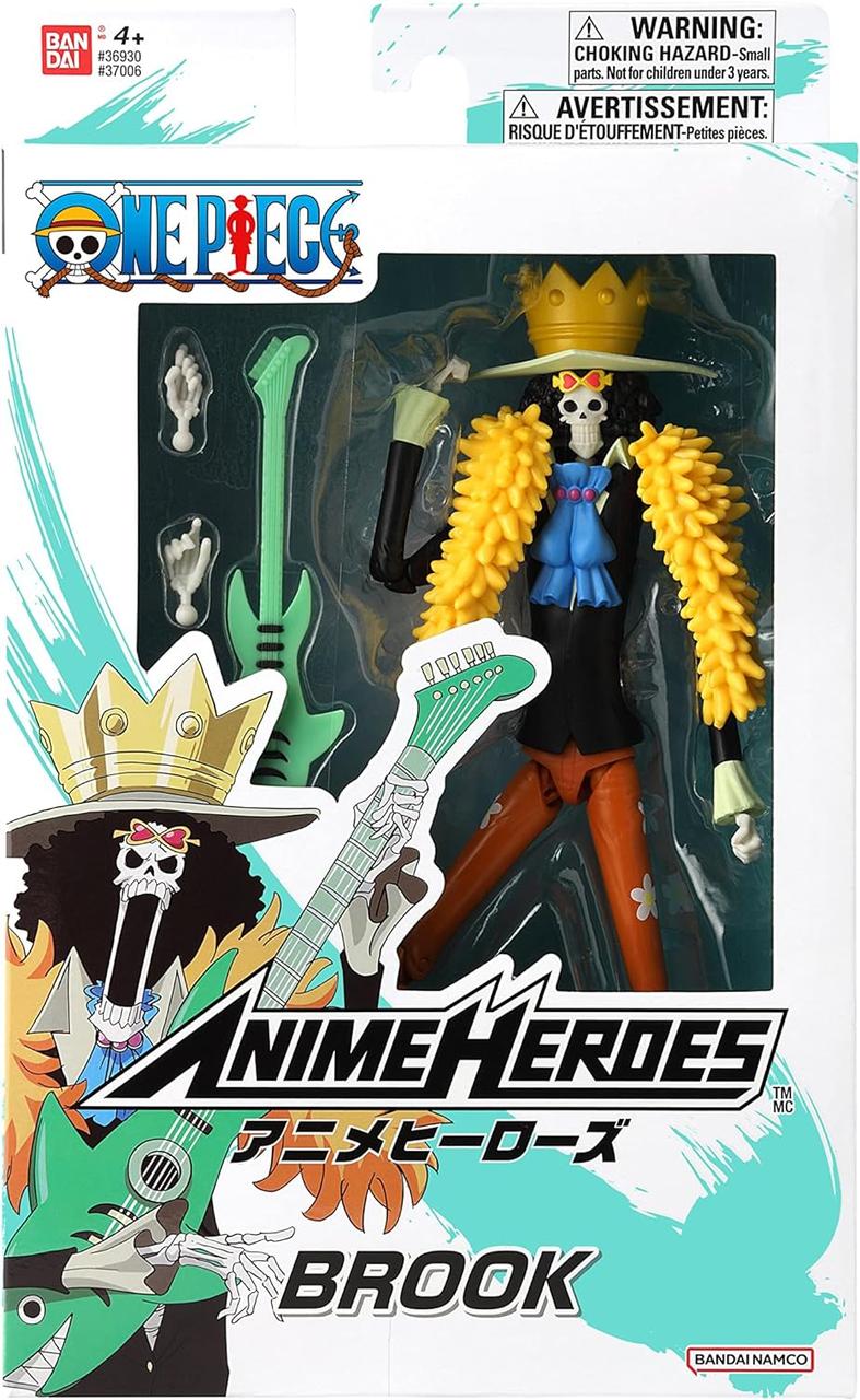 Bandai Подвижная фигурка Брук ANIME HEROES (Brook) из аниме Ван Пис / One Piece (100258.5) - фото 9 - id-p1970304730