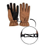 Рукавички MIL-TEC THINSULATE SOFTSHELL GLOVES 12521319 - розмір М, фото 2