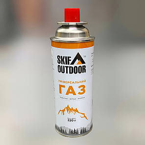 Балон газовий цанговий 220 г, Skif Outdoor, балон для пальника, для ручного газового різака, фото 1