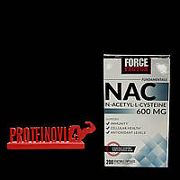 Ацетилцистеин Force Factor NAC N Acetyl L Cysteine 600mg 200caps N-ацетил-L цистеин