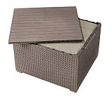 Комплект пластикових садових меблів Keter Elodie 2 Seater Sofa Set 246155 капучино (254091), фото 8