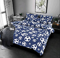 Комплект постельного белья Мяч на синем