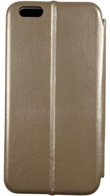 Чехол книжка IPhone 6 / чехол книжка для IPhone 6 /  золотистий  / на магните.