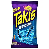 Снеки Takis Blue Heat Hot Chili Tortilla Chips Острые 280g