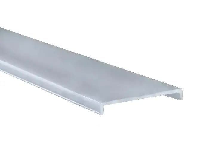 Розсіювач матовий для LED профілю LSG-40 в гіпсокартон під штукатурку 3м (ціна 1м)