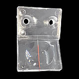 Лінза 45х31х8 мм для перекидного упора форматно-розкрійних верстатів (велика, 2 отвори), фото 2