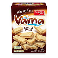Вафли Sweet Plus Varna Family с какао-кремом 260 г (1110320)