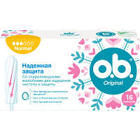 Тампоны o.b. Original Normal 16 шт. (3574660089318)