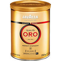 Кава Lavazza Qualita ORO, 100% Arabica, 250г., мелена, (З/Б, золота)