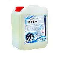 Полироль-чернитель с эффектом мокрых шин "Top Sky" 5 л