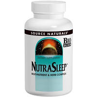 Вітамінно-мінеральний комплекс Source Naturals Комплекс для здорового Сна, Nutra Sleep, 100 таблеток (SN0750)