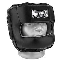 Боксерський шлем PowerPlay 3067 с бампером PU + Amara черный XL (PP_3067_XL_Black)