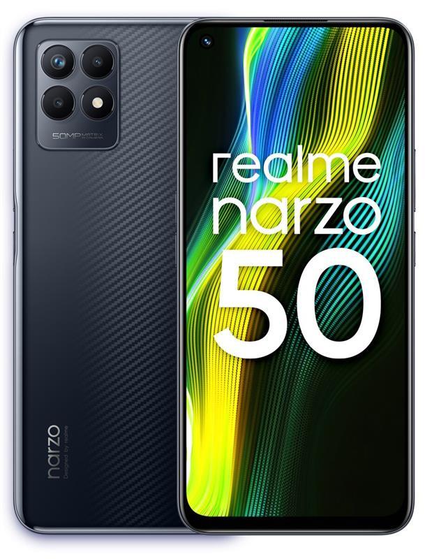 Смартфон Realme Narzo 50 4/128GB Dual Sim Black EU
