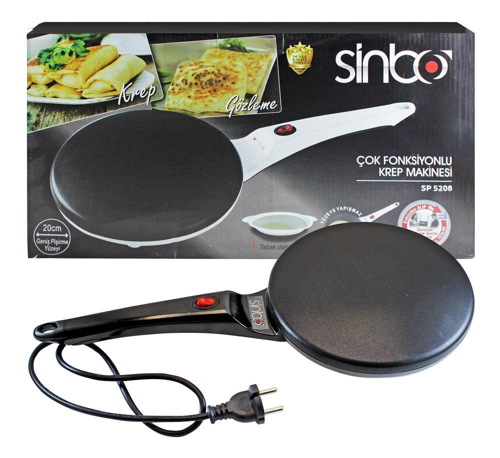 Млин електричний SINBO SP-5208 Multifunction Crepe Maker 900 W, фото 1