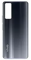 Задняя панель корпуса (крышка аккумулятора) Vivo Y31 2021 оригинал, Racing Black