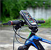 Водонепроникний тримач для телефона на велосипед і мотоцикла Buz з поворотом на 360 градусів до 6.5, фото 5
