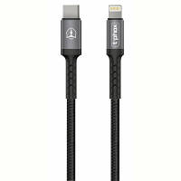 Дата кабель USB-C to Lightning 1.0m Black\\Gray T-Phox (T-CL833) - Вища Якість та Гарантія!