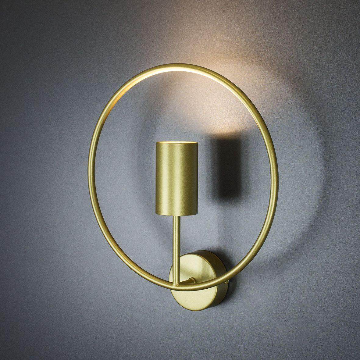 Бра металеве золоте GU10 51х30х7 см