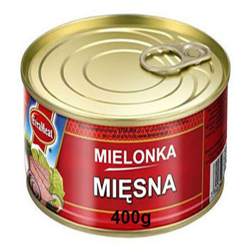 Консерва мясна, MIELONKA MIESNA EvraMeat (лімітована серія), 400 г - фото 1 - id-p1970330746