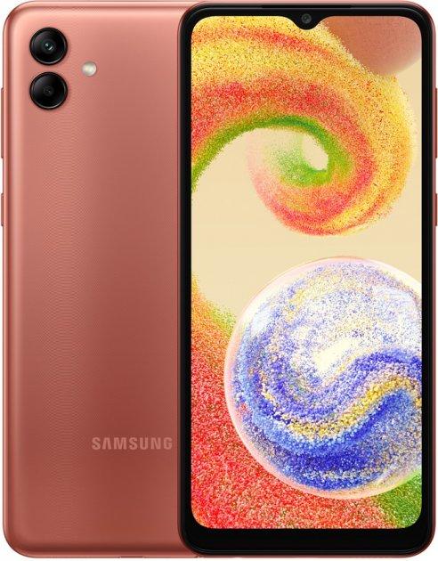 Смартфон Samsung Galaxy A04 SM-A045 4/64 GB Dual Sim Copper (SM-A045FZCGSEK)