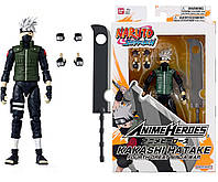 Bandai Подвижная фигурка Хатаке Какаши ANIME HEROES (Hatake Kakashi) из аниме Наруто / Naruto