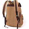Рюкзак туристичний текстильний унісекс Vintage 20610 32х47х15 см Коричневий, фото 2
