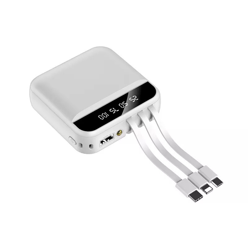 Зовнішній акумулятор Power Bank WDW 25000mah білий, фото 1