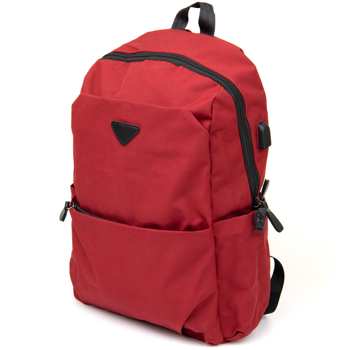 Рюкзак текстильний smart Vintage 20627 Малиновий 30х45,5х13 см