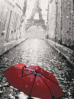Картина по номерам с лаком ArtCraft "Зонтик в Париже" 40х50 см 11207-AC