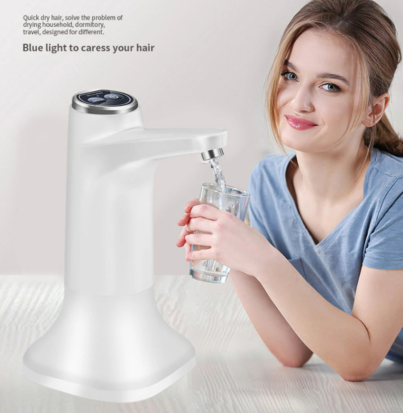 Електрична помпа для води з сенсорним керуванням Сенсорна помпа Aqua Pump pro - фото 2 - id-p1970372336