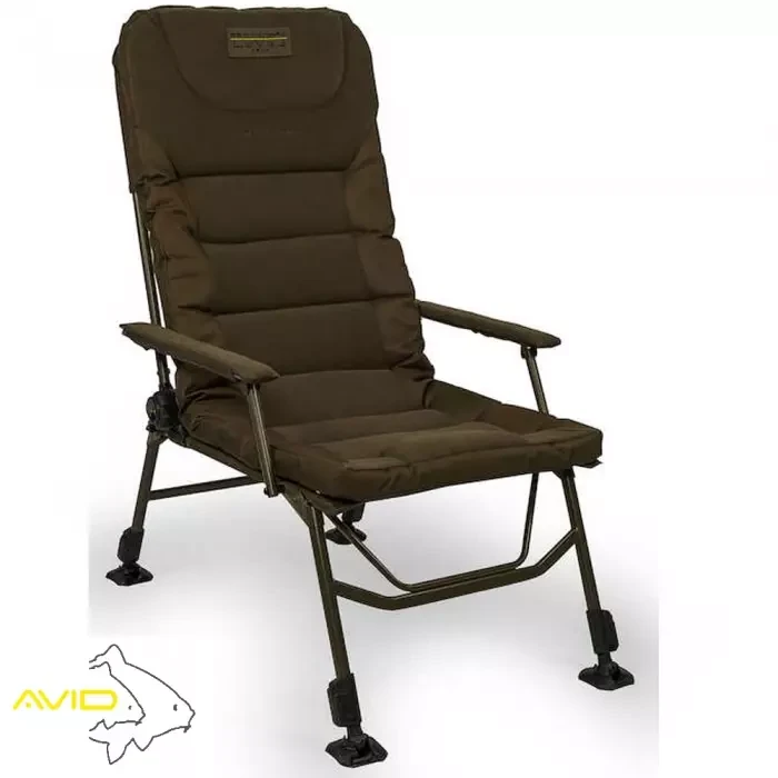 Коропове крісло Avid Carp Benchmark Leveltech Hi-Back Recliner Chair