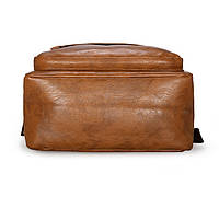 Качественный мужской городской рюкзак на плечи, модный стильный ранец экокожа хорошее качество