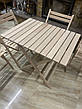 Стіл і стільці для пікніка — набір меблів «Складаний 2», фото 4