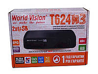 Т2 ресивер T624M3 IPTV ТМ World Vision "Lv"