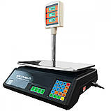 Торгові ваги Grunhelm GSC‑050 до 50 кг платформа 230×330 мм ЖК-дисплей живлення мережа/акумулятор, фото 6
