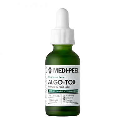 Ампульна сироватка з ефектом детоксикації з паростками пшениці Medi-Peel Algo-Tox Calming Intensive Ampoule