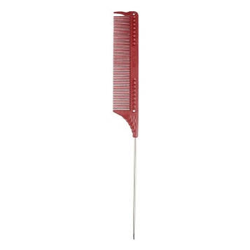 Гребінець з металевим хвостиком JRL-102RED