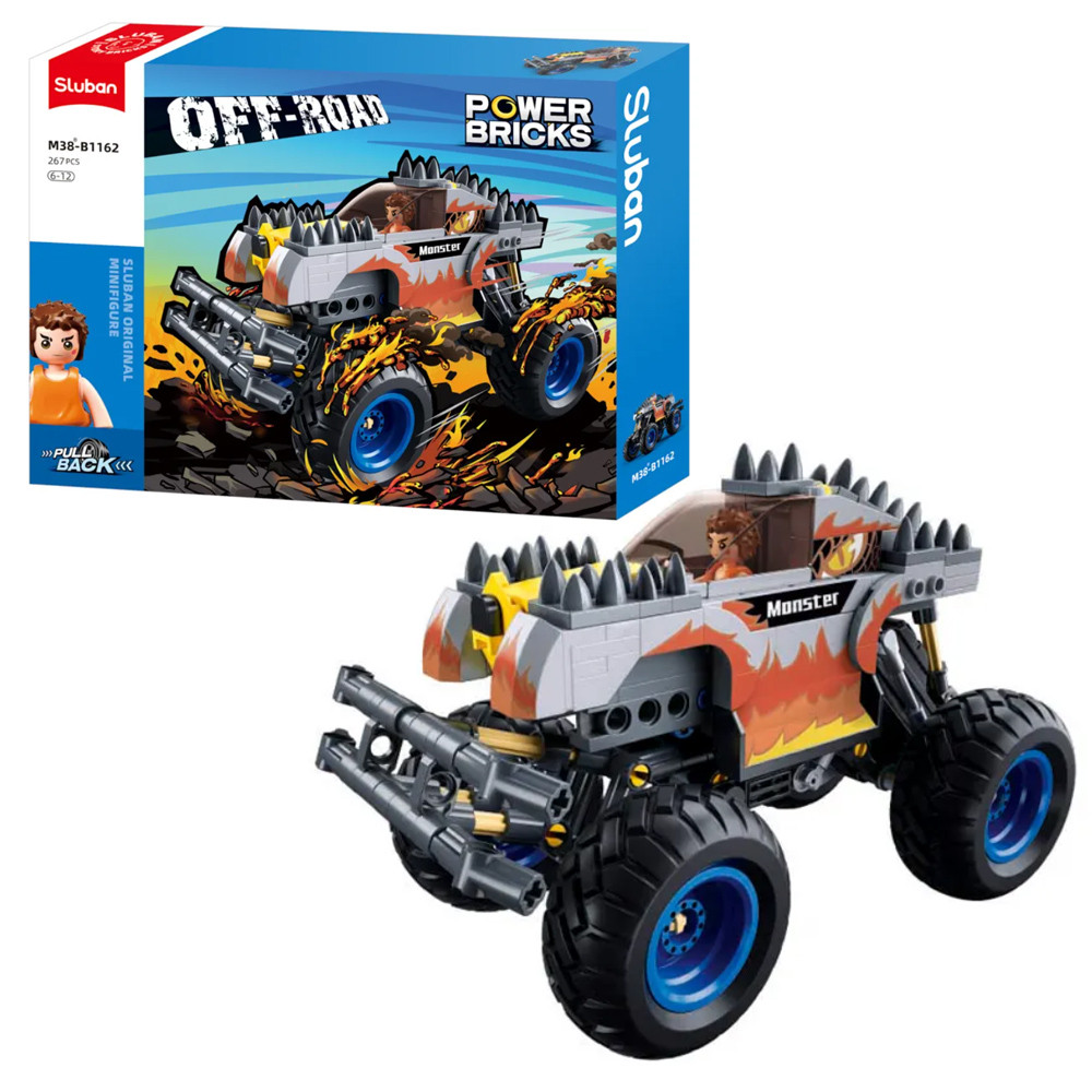 Конструктор SLUBAN M38-B1162 "Power bricks": Позашляховик, 267 дет., фото 1
