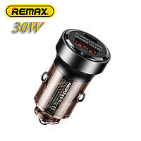 Автомобильное зарядное устройство 30W REMAX Walking Series PD+QC Cyberpunk Fast Car Charger RCC338 1C1A