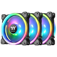 Кулер для корпуса ThermalTake Riing Trio 12 RGB Radiator Fan TT Premium Edition (3-Fan Pack)