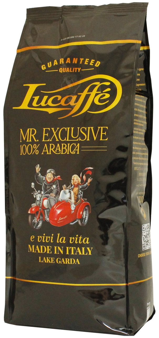 Кава в зернах Lucaffe Mr. Exclusive 100% Арабіка 1 кг.