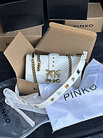 Pinko Love Classic Icon Simply White 27 х 16 х 7 см женские сумочки и клатчи высокое качество