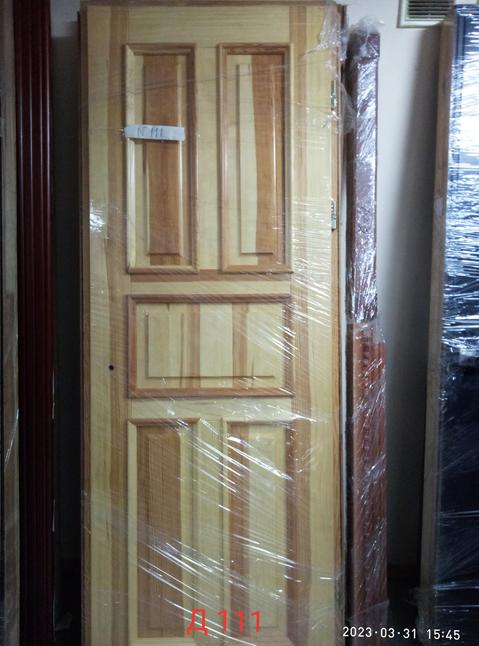 Д-111 дверний блок із сосни, фото 1