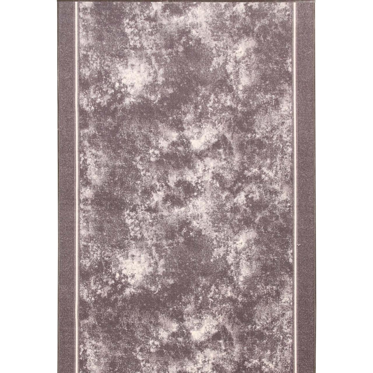 Ковер безворсовый на резиновой основе Dakaria Ratio Printed LatexR 1022sj62-p4-b 1.00x3.50 м серый - фото 1 - id-p1970506338